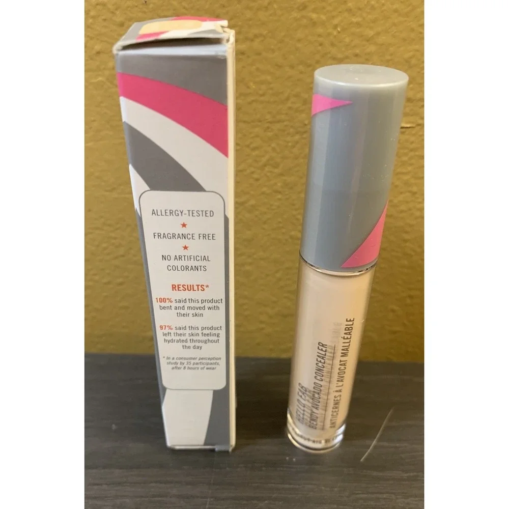 Hello Fab Bendy Avocado Concealer 4.8g/ 0.17oz (safe‎ for sensitive skin) 1 Bone